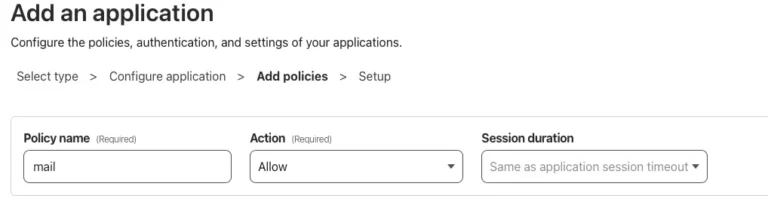 建立Cloudflare Access的存取政策 | Alfred's CyberLoom