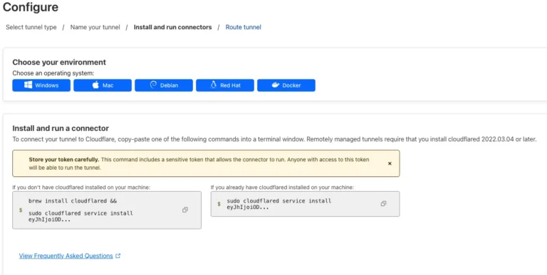 安裝Cloudflared並執行連接器 | Alfred's CyberLoom